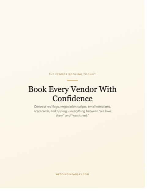 Preview of Vendor Booking Toolkit