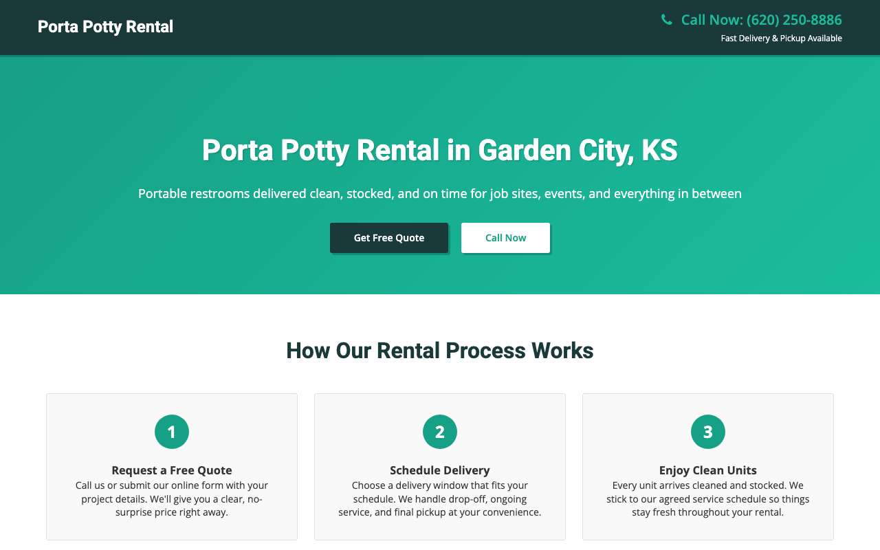 Affordable Portable Toilet Rentals