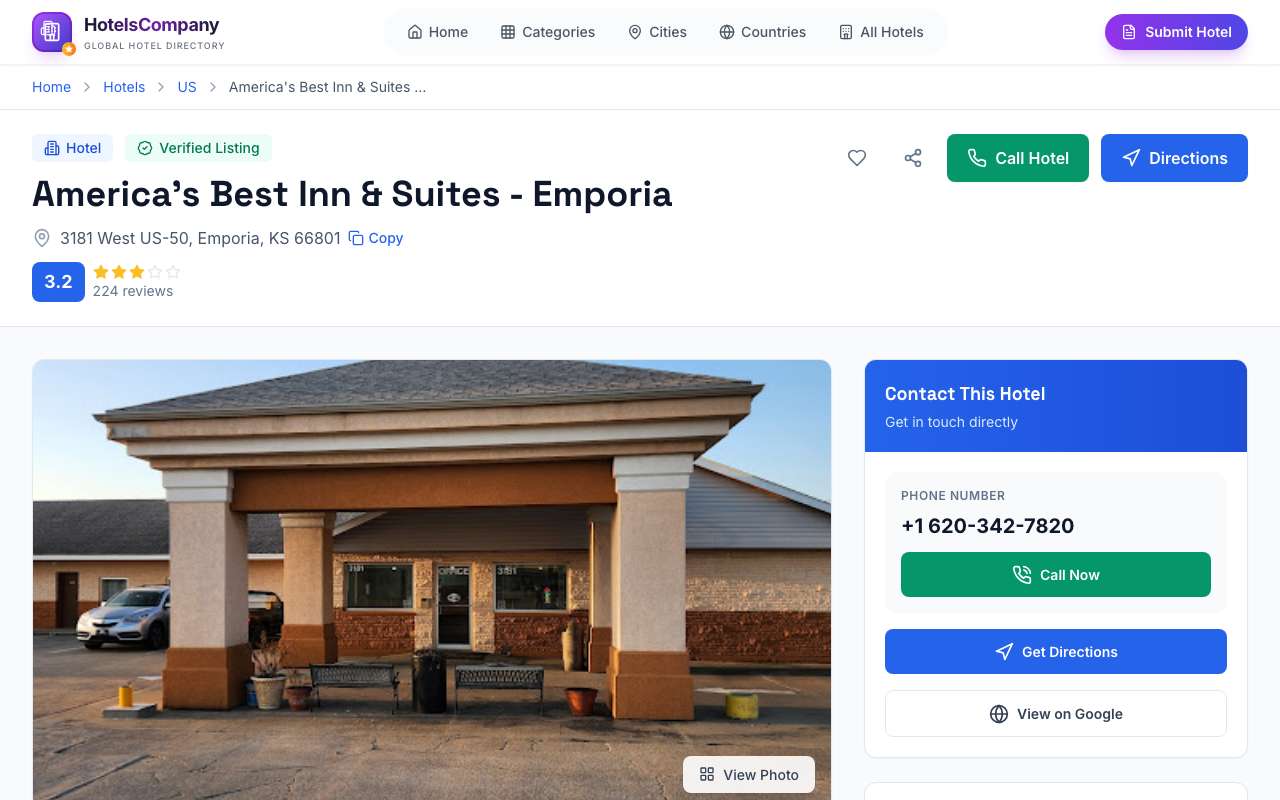 America's Best Inn & Suites - Emporia