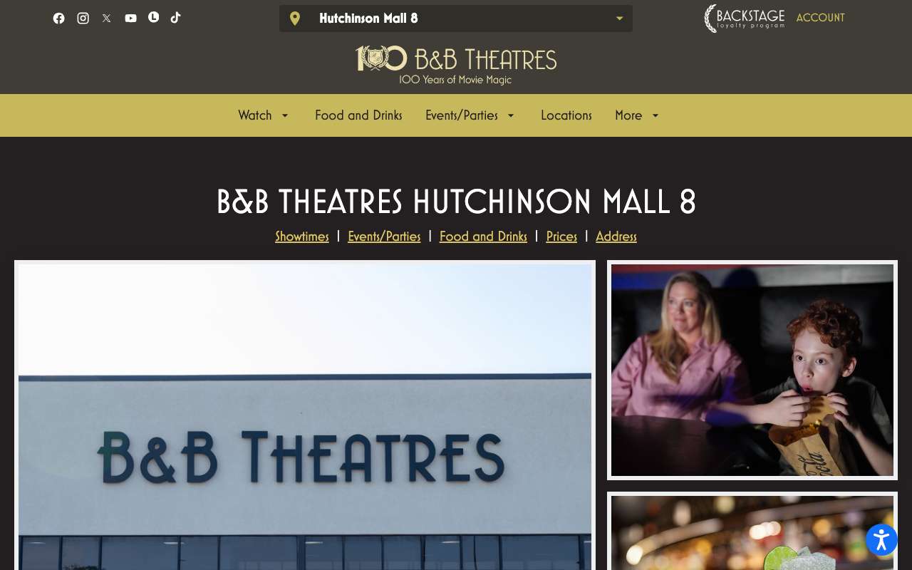 B&B Hutchinson Mall 8