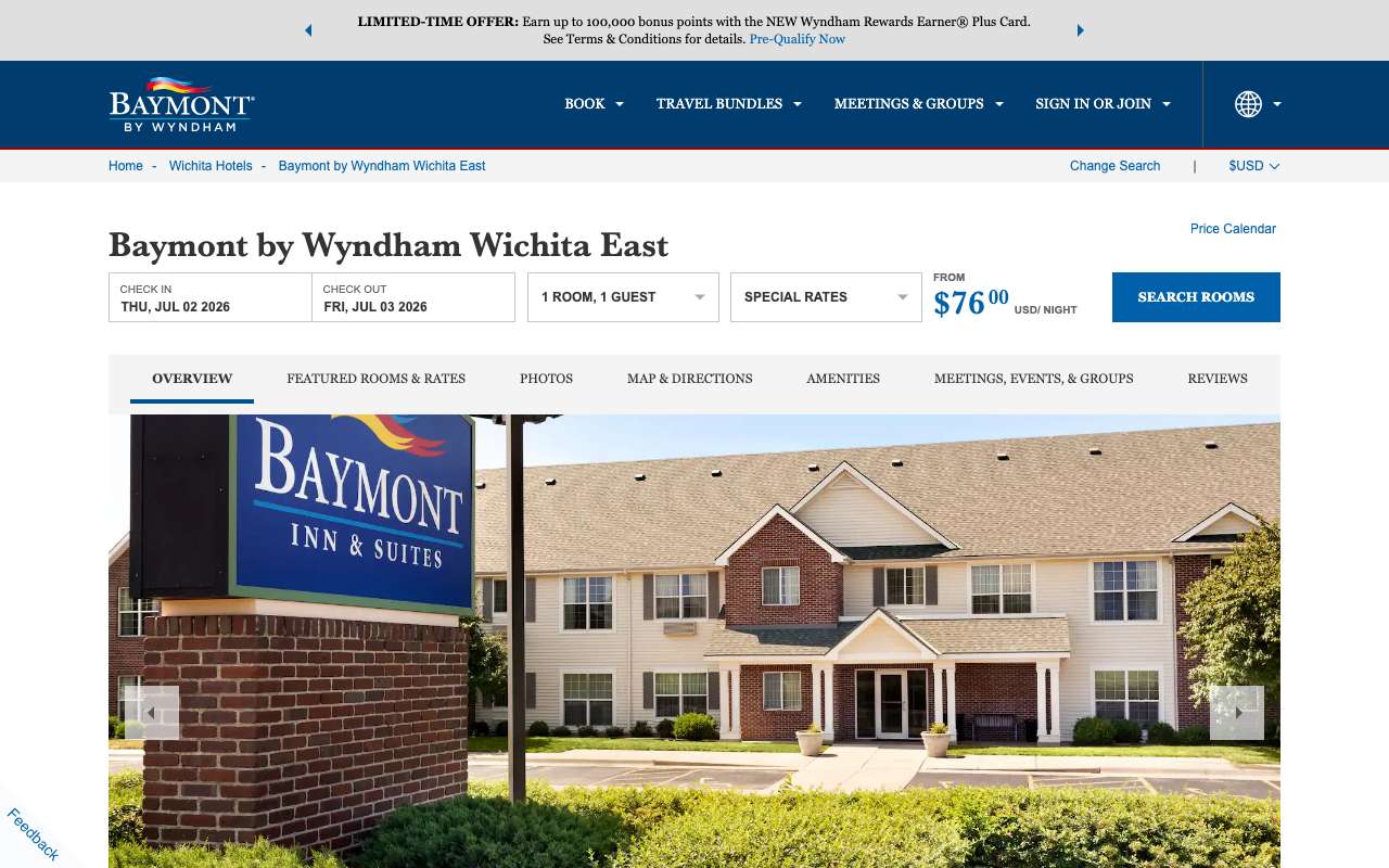 Baymont by Wyndham Wichita East