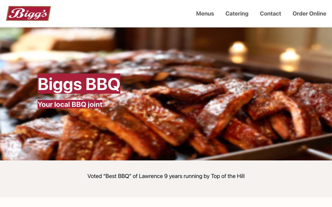 Bigg's BBQ
