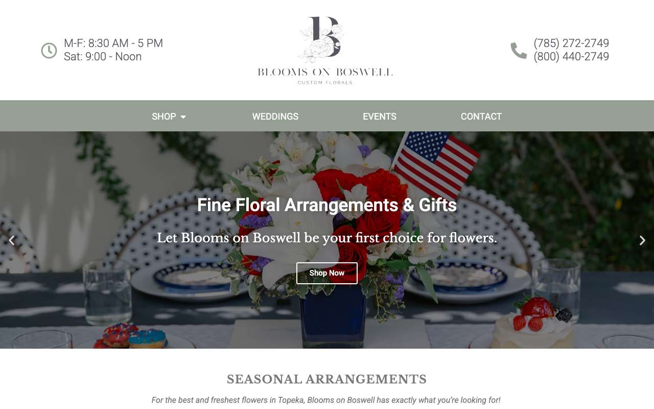 Blooms On Boswell