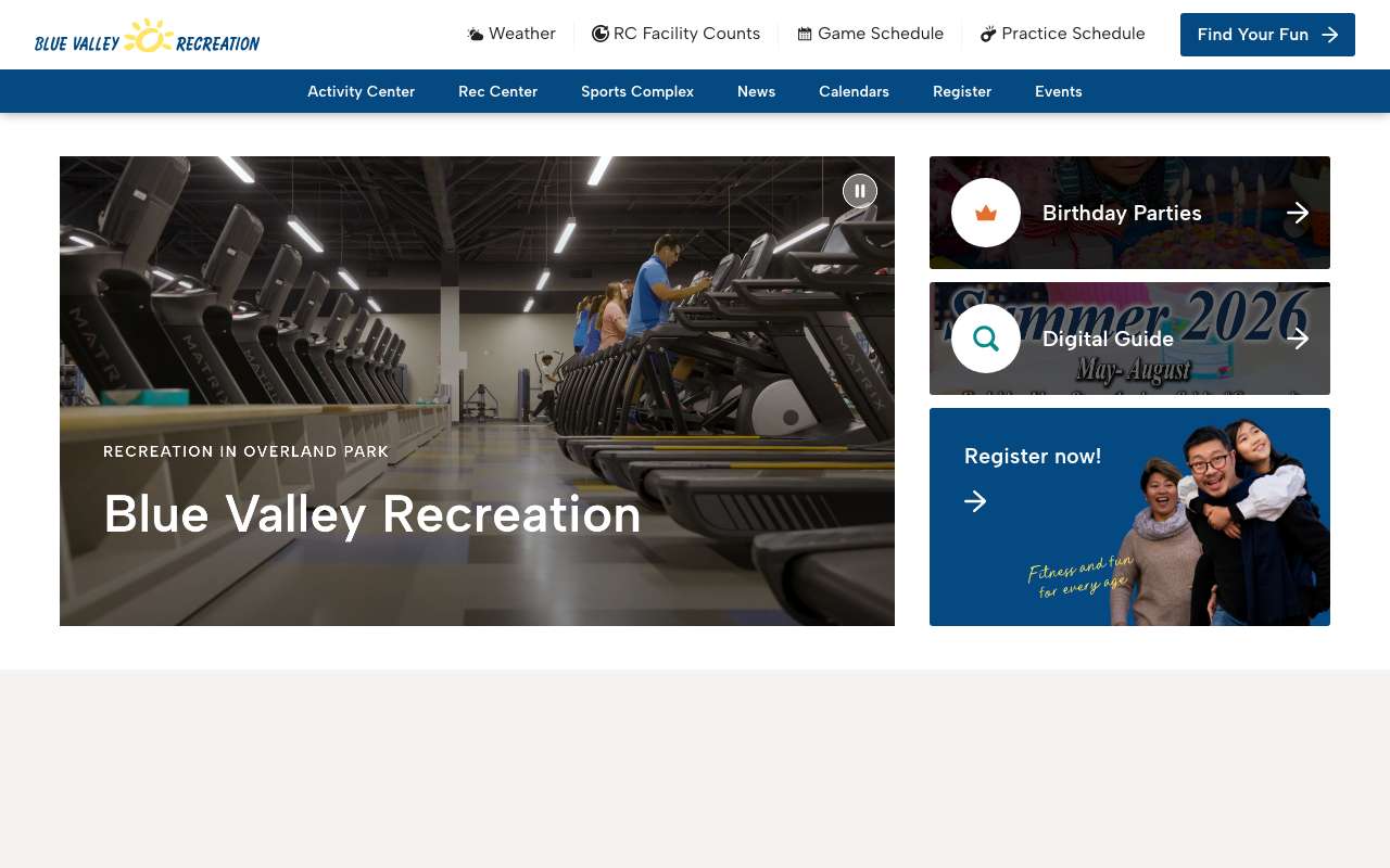 Blue Valley Recreation Activity Center