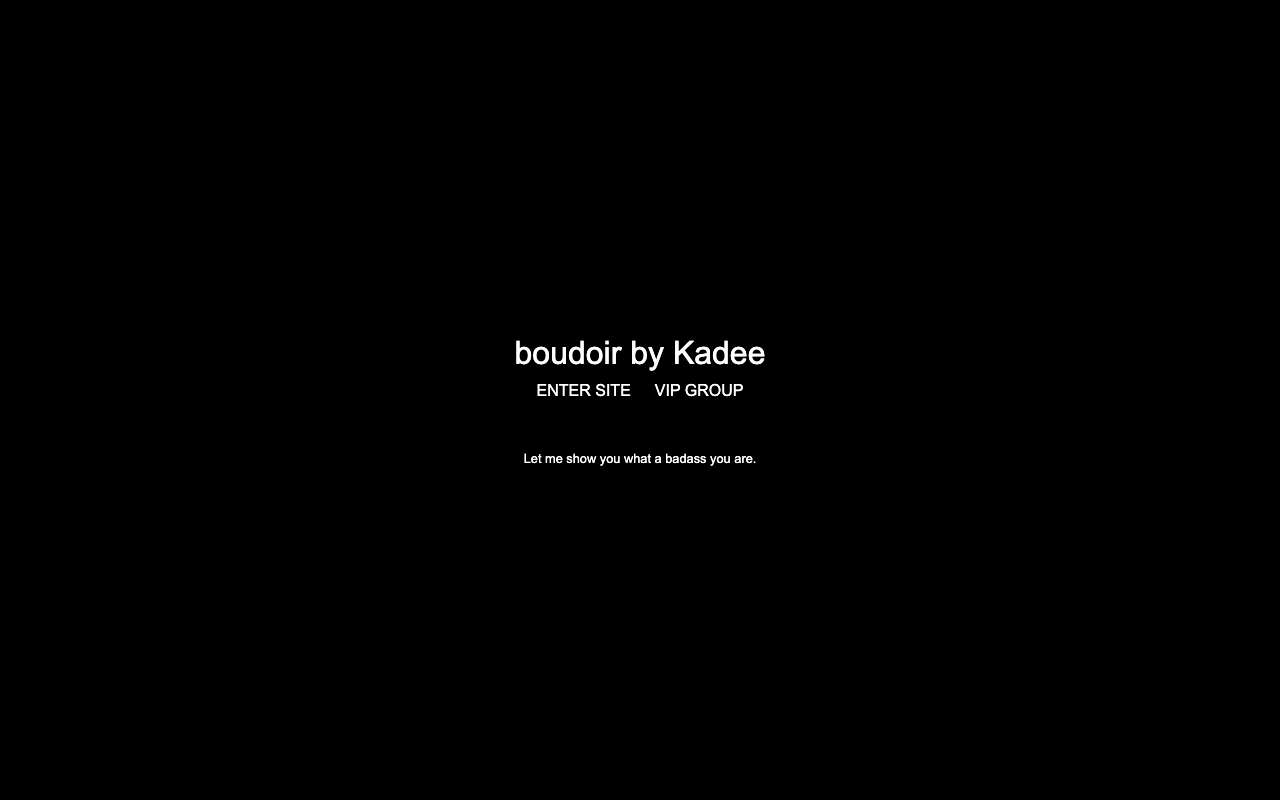 Boudoir by Kadee
