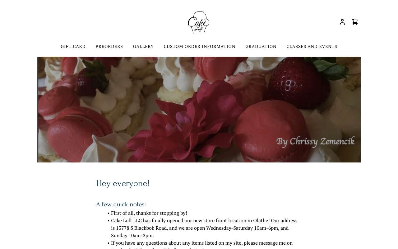 Cake Loft LLC