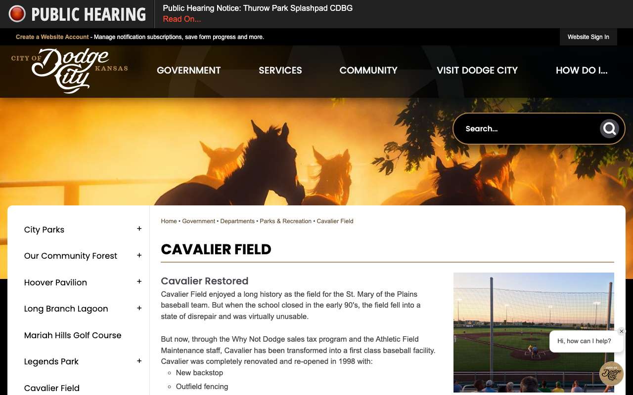 Cavalier Field