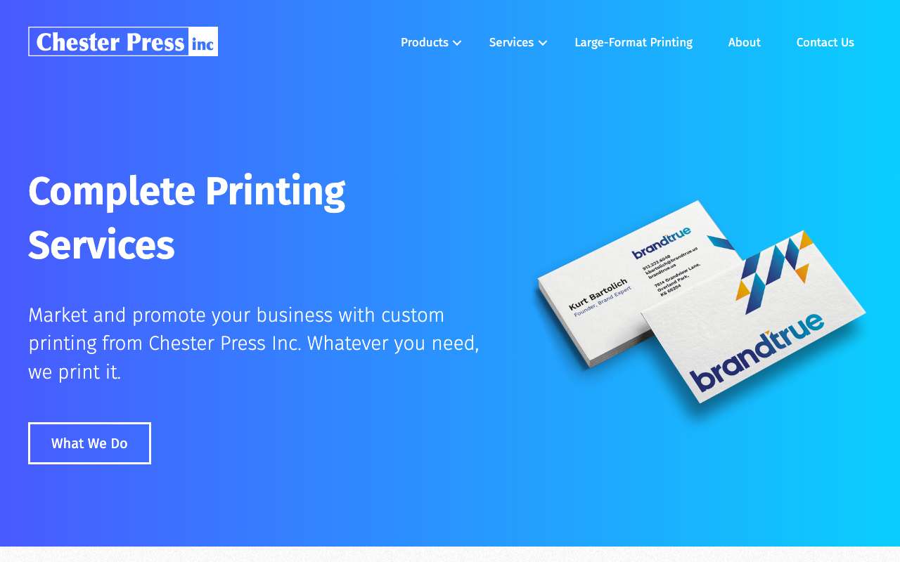 Chester Press Inc