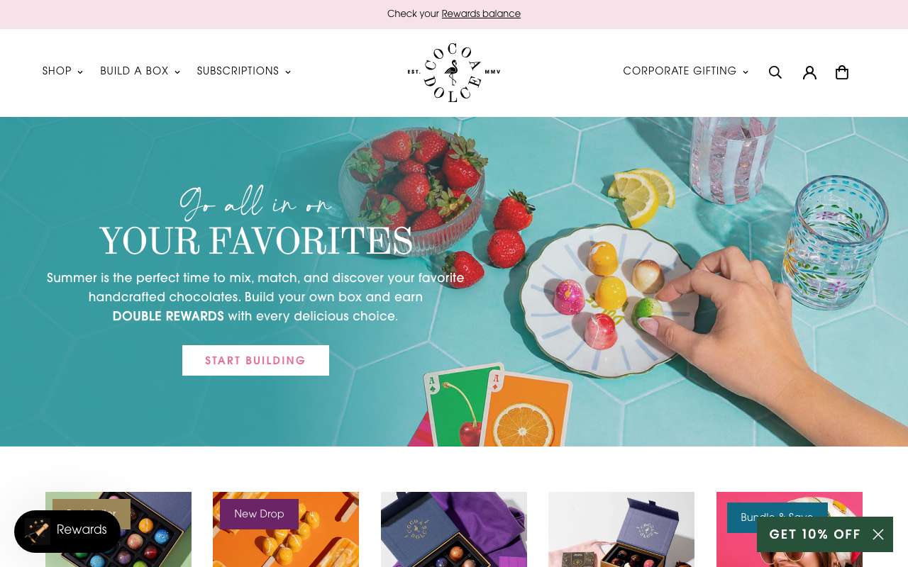 Cocoa Dolce Chocolates