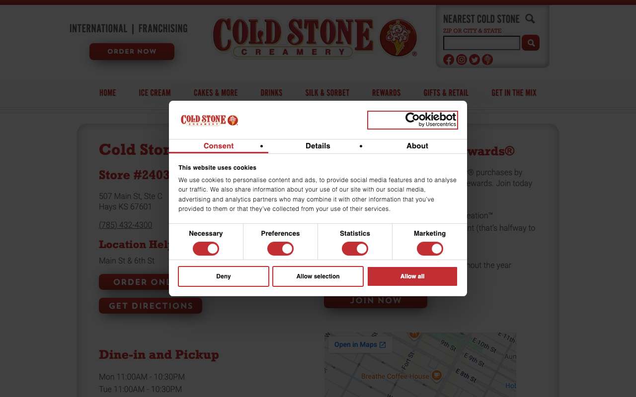Cold Stone Creamery