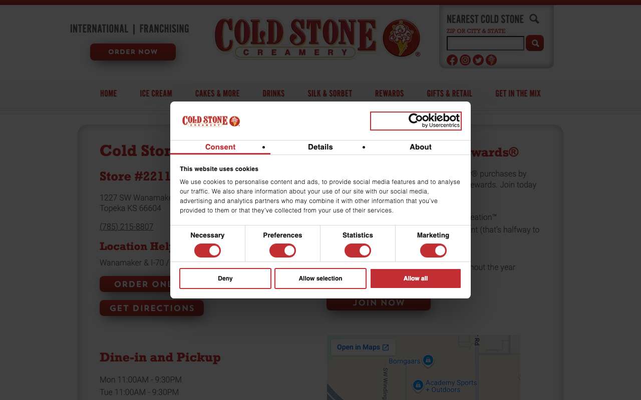 Cold Stone Creamery