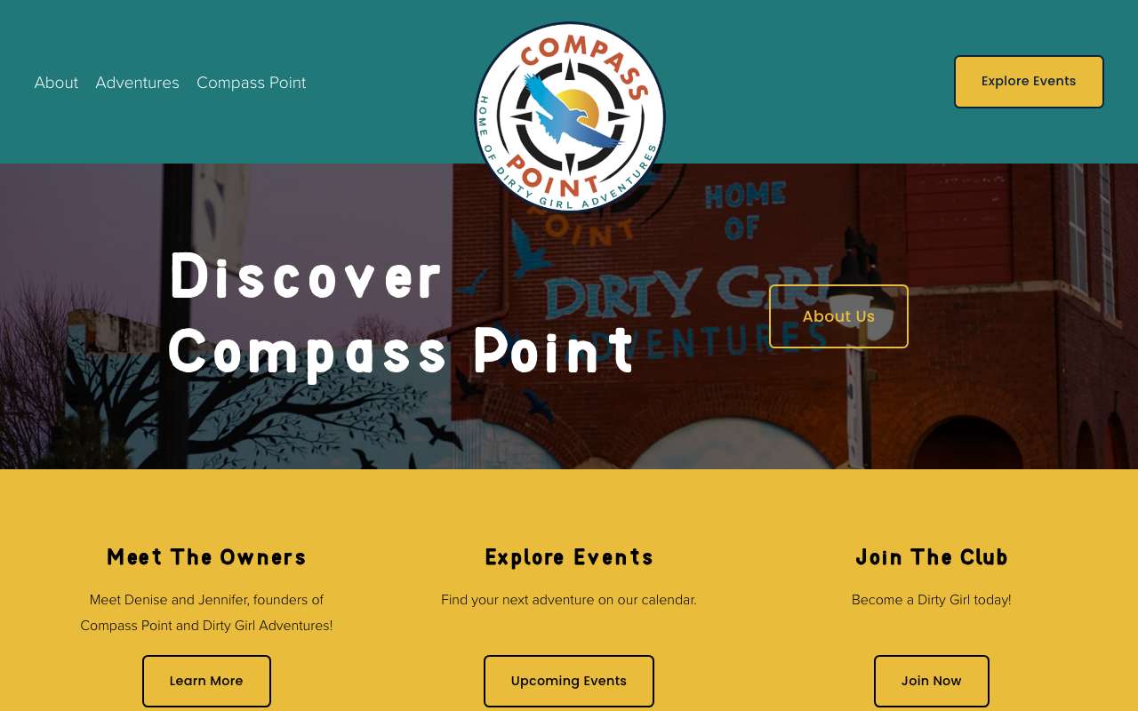Compass Point: Home of Dirty Girl Adventures