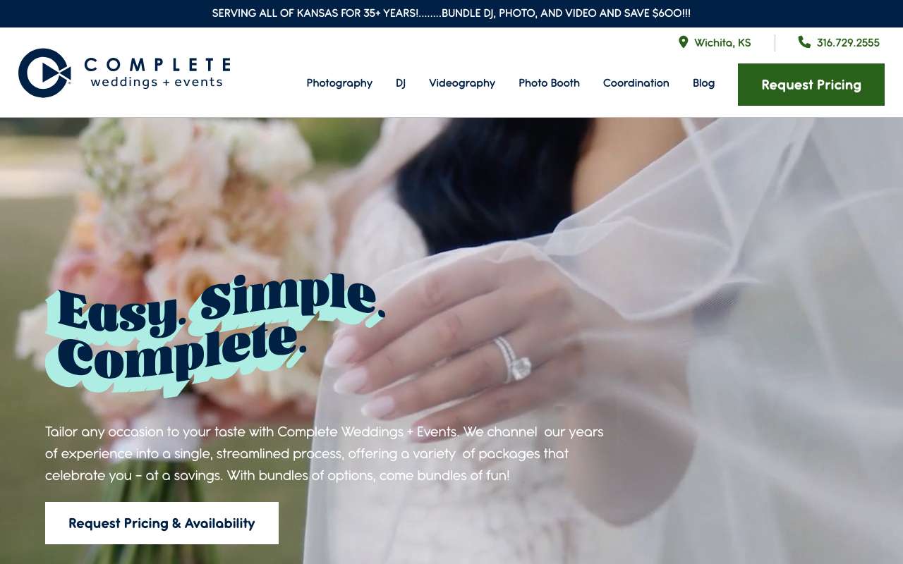 Complete Weddings + Events