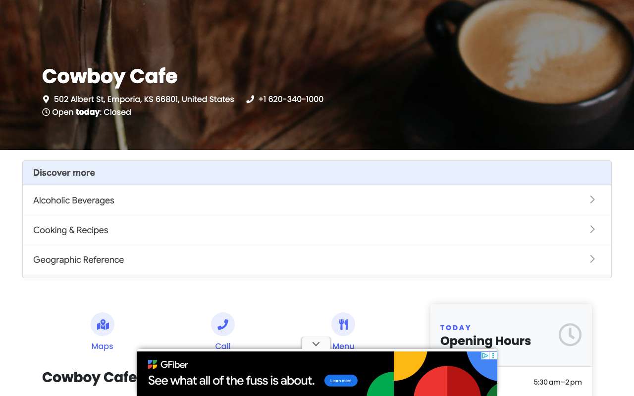 Cowboy Cafe