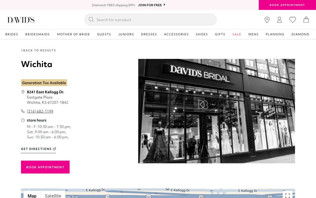 David's Bridal Wichita KS