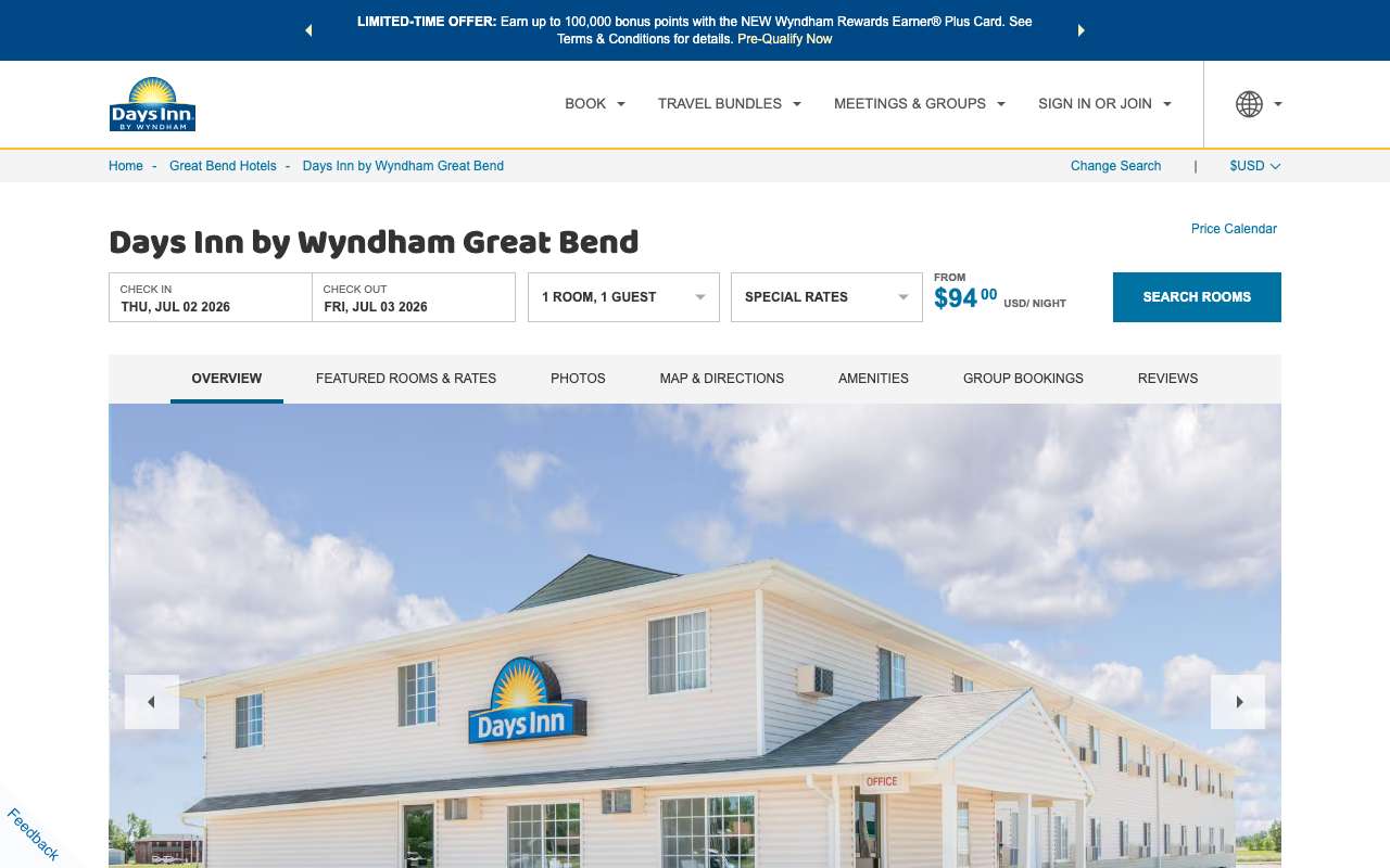 Days Inn by Wyndham Great Bend