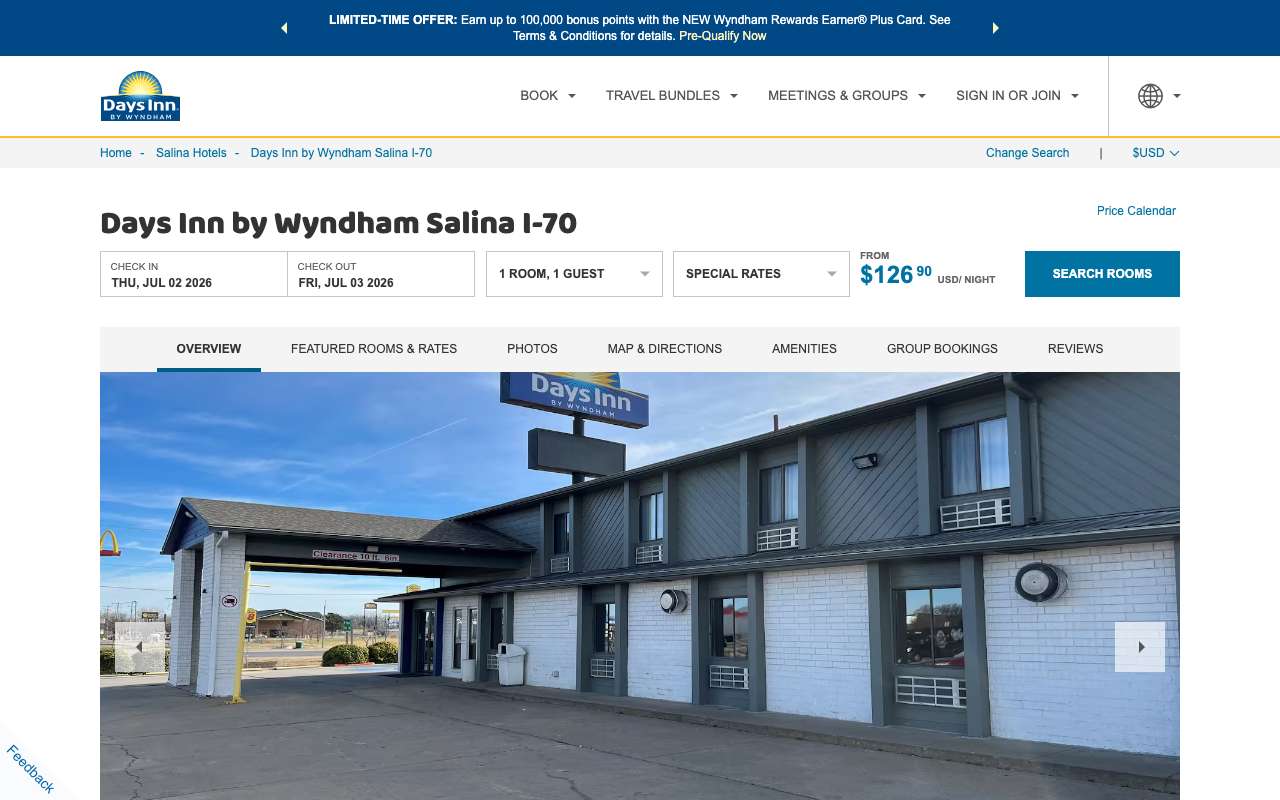 Days Inn by Wyndham Salina I-70