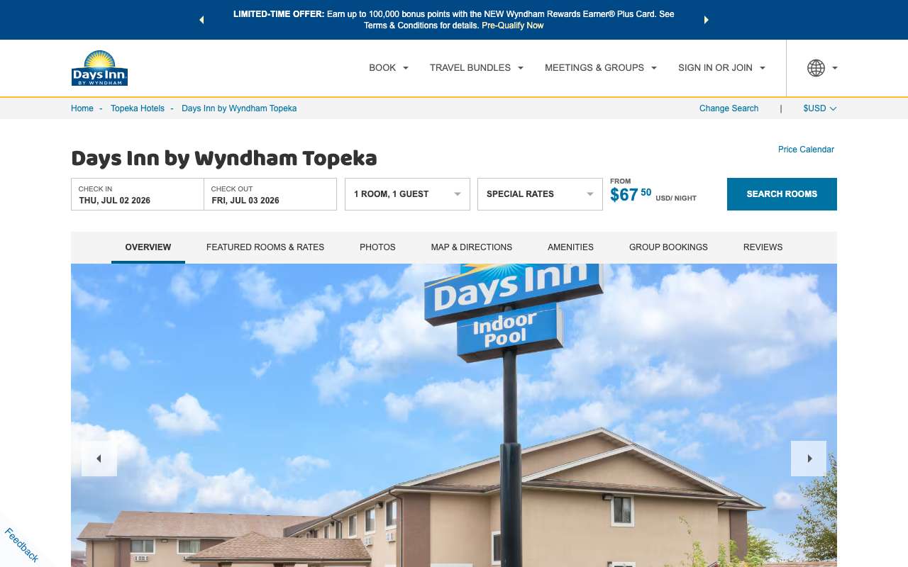 Days Inn by Wyndham Topeka