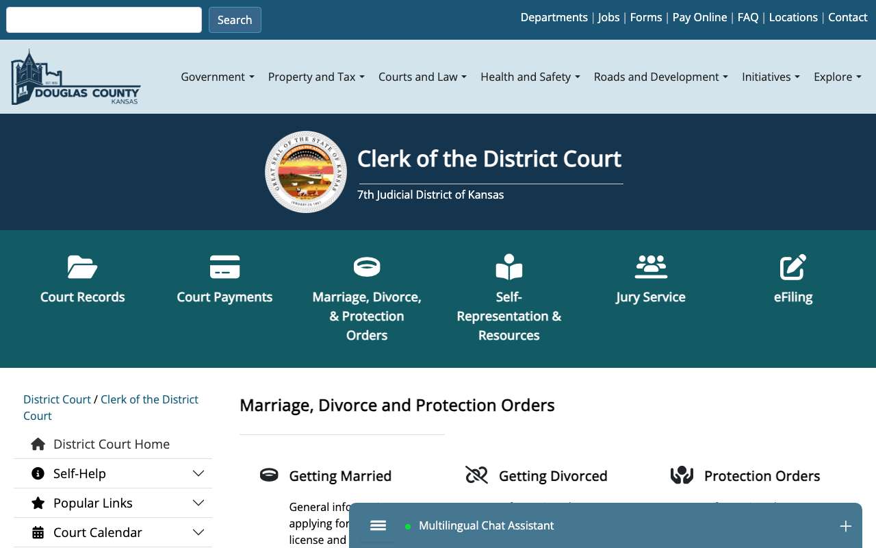 Douglas County Marriage License