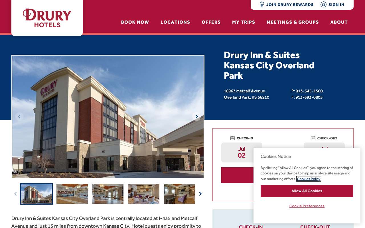 Drury Inn & Suites Kansas City Overland Park