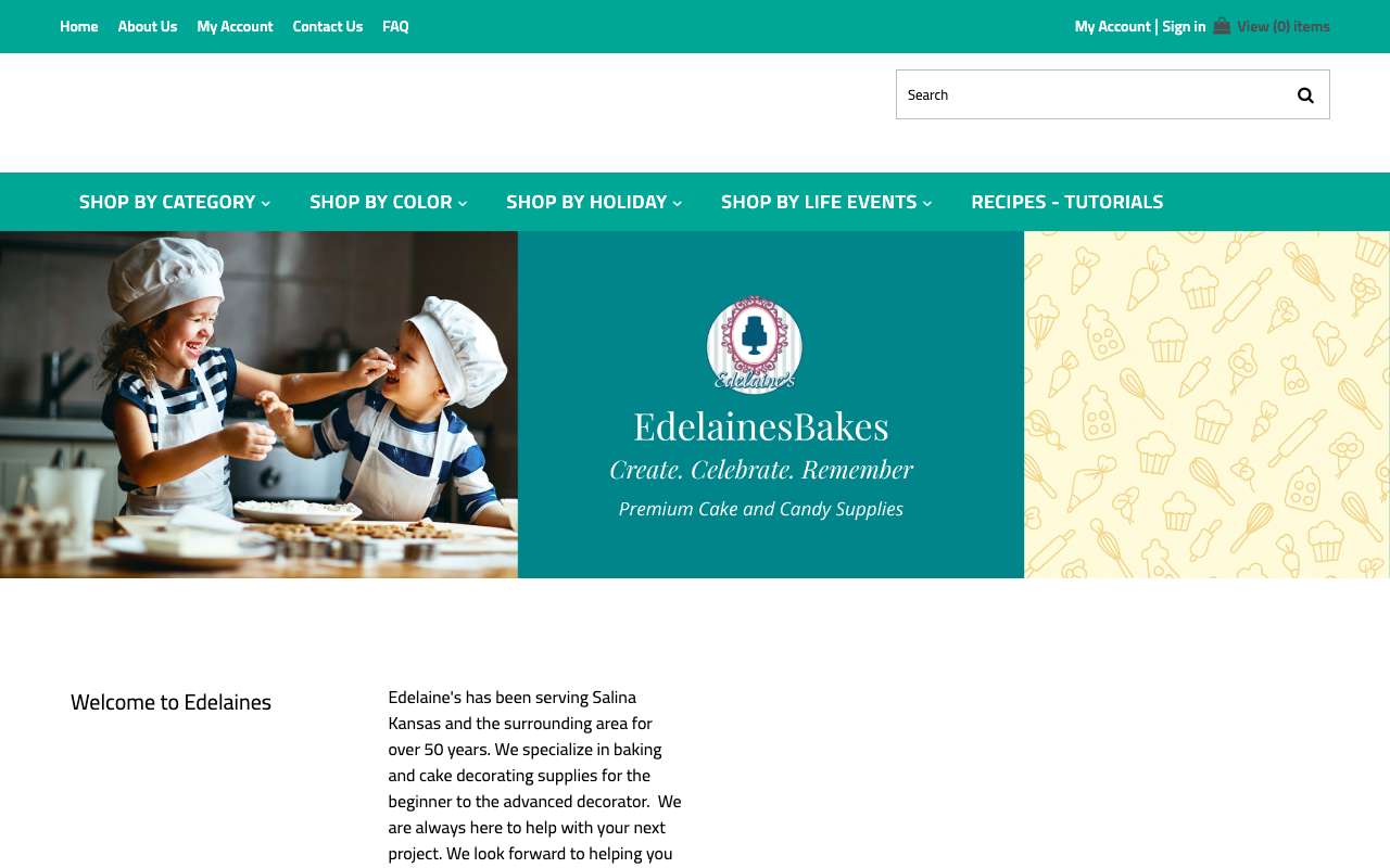 Edelaine's Baking and Cake Decorating Supplies