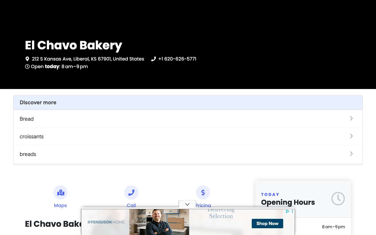 El Chavo Bakery