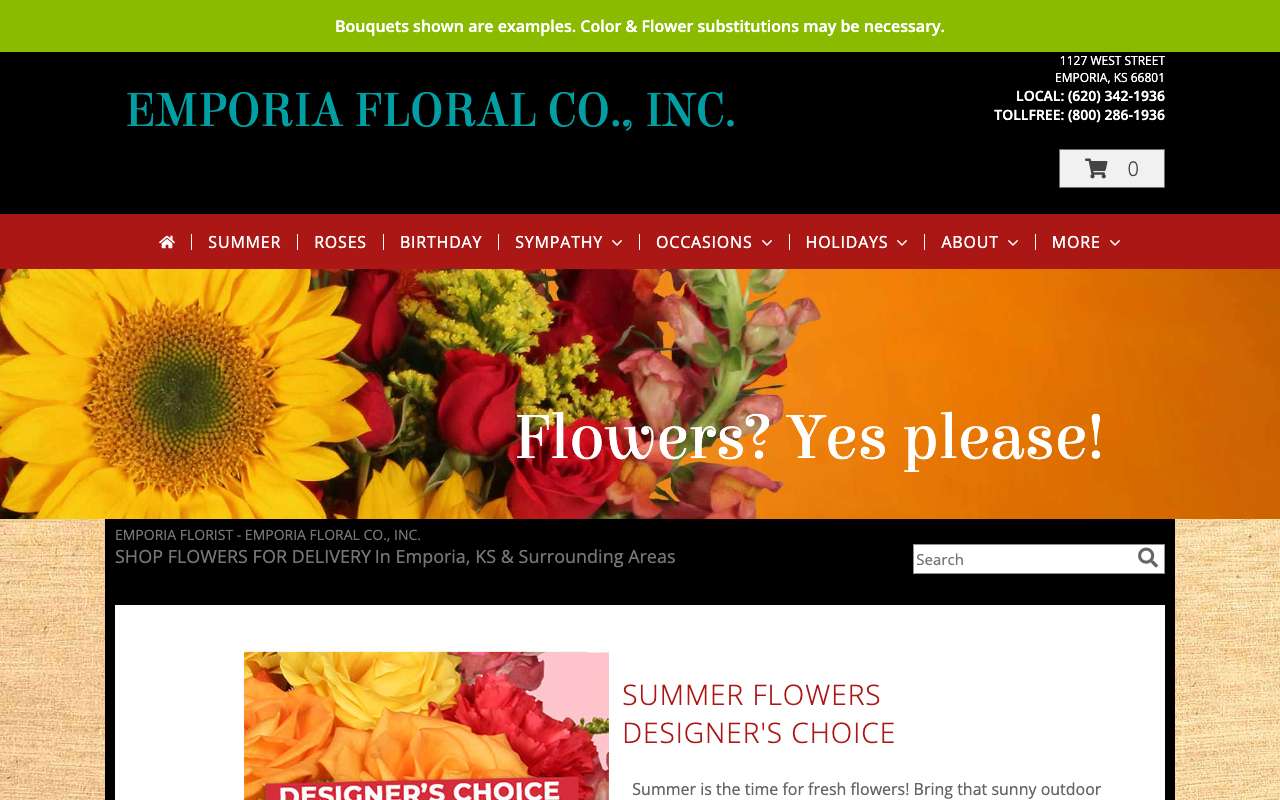 Emporia Floral Co Inc