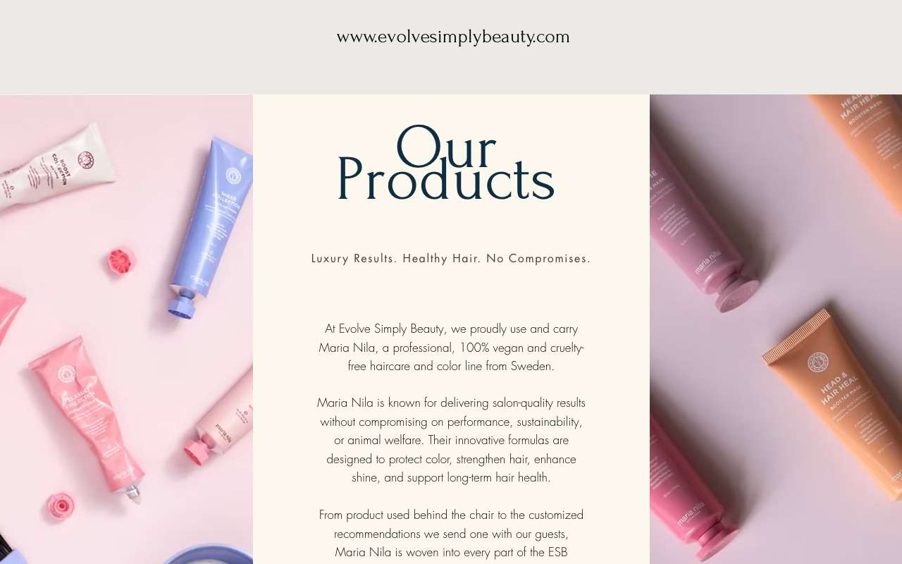 Evolve Simply Beauty Salon- Maize