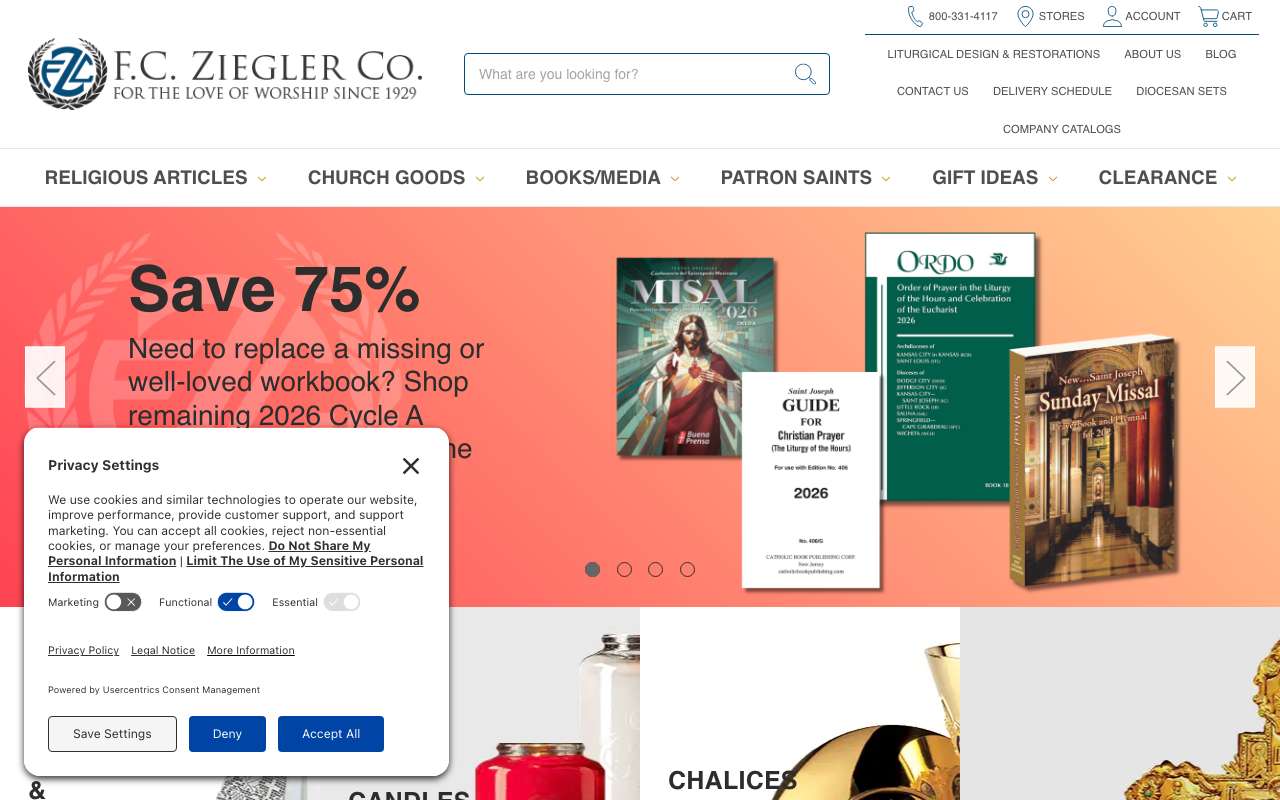 F.C. Ziegler Co. - Catholic Art & Gifts