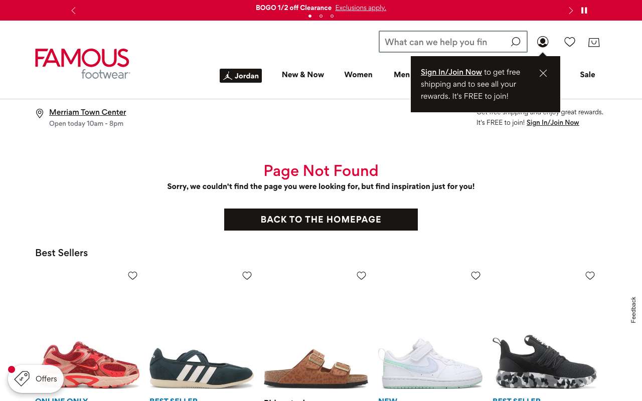 Famous Footwear