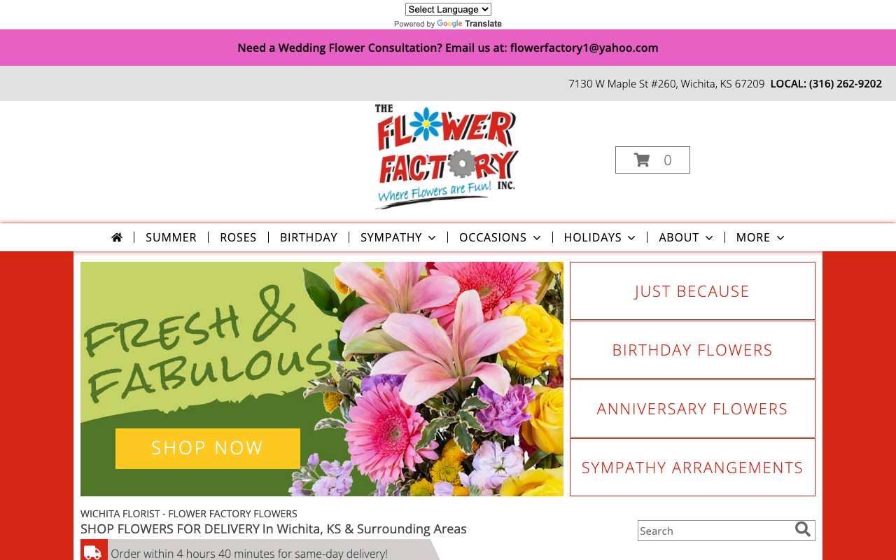 Flower Factory Flowers