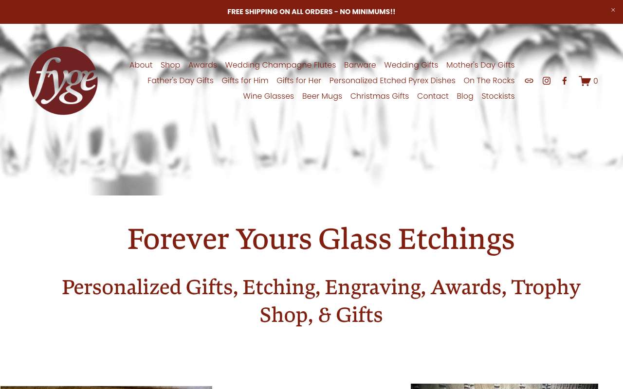 Forever Yours Glass Etchings, Engraver/Etcher/Trophy Shop/Gift Shop in Olathe, KS