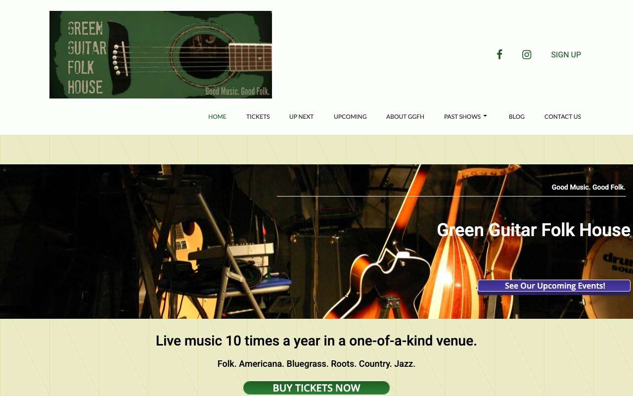 Green Guitar Folk House