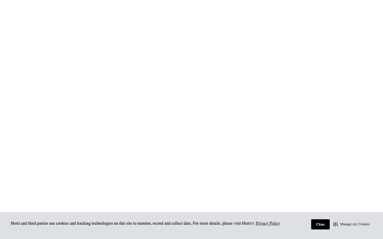 Hertz Car Rental - Liberal Lyddon Fbo Private Flights Only