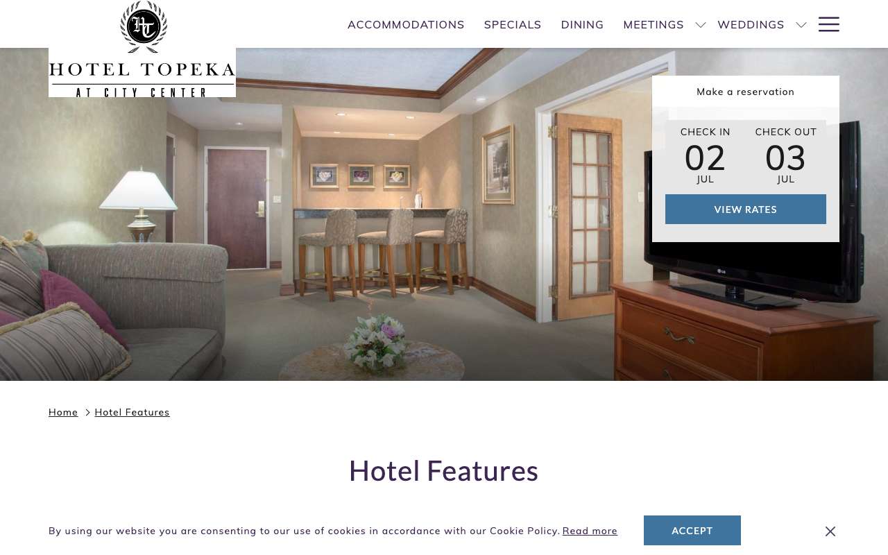 Hotel Topeka At City Center