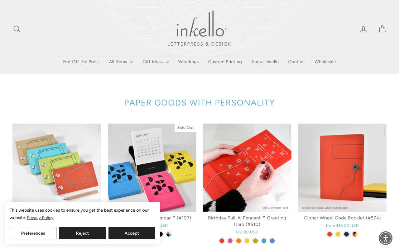 Inkello Letterpress