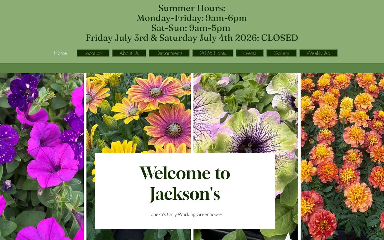 Jackson's Greenhouse