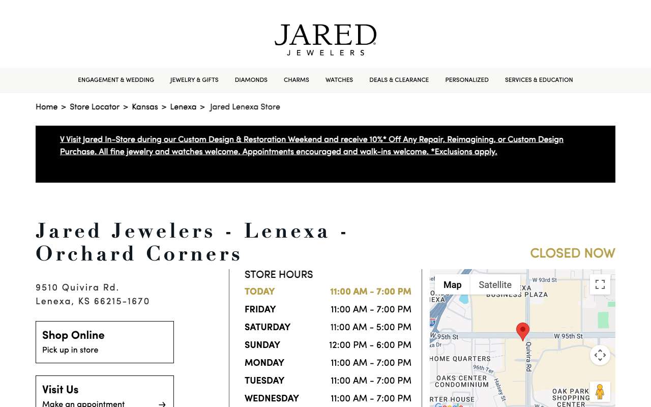 Jared Jewelers