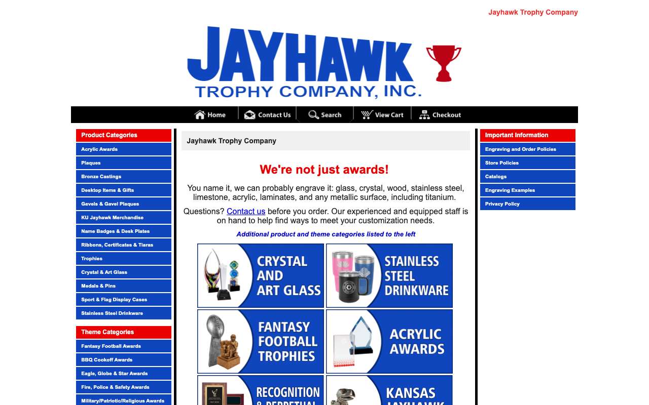 Jayhawk Trophy Company
