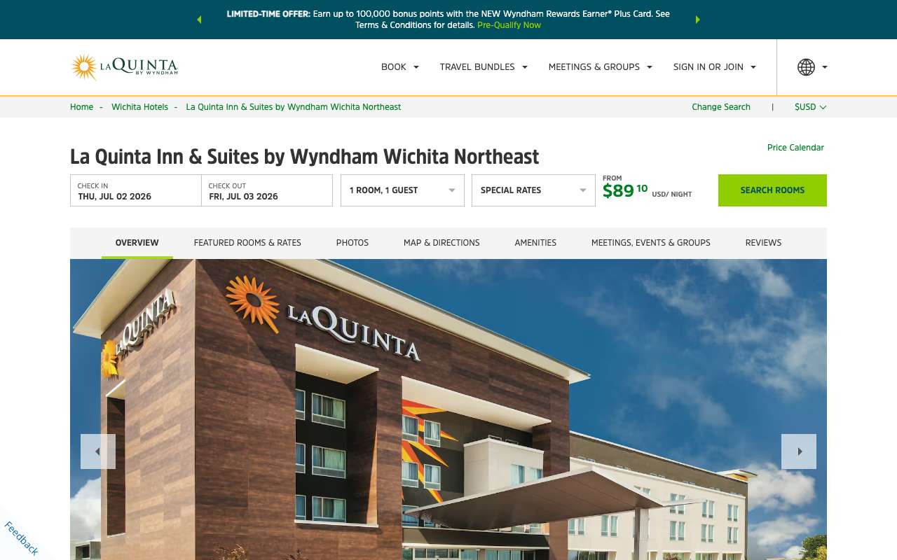 La Quinta Inn & Suites by Wyndham Wichita Northeast