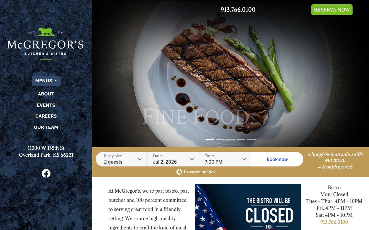 McGregors Butcher & Bistro