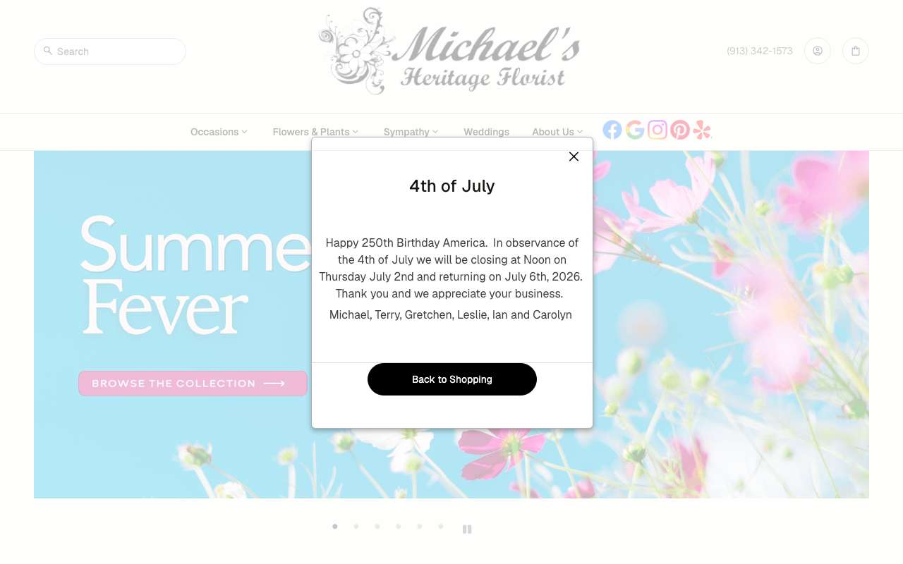 Michael's Heritage Florist