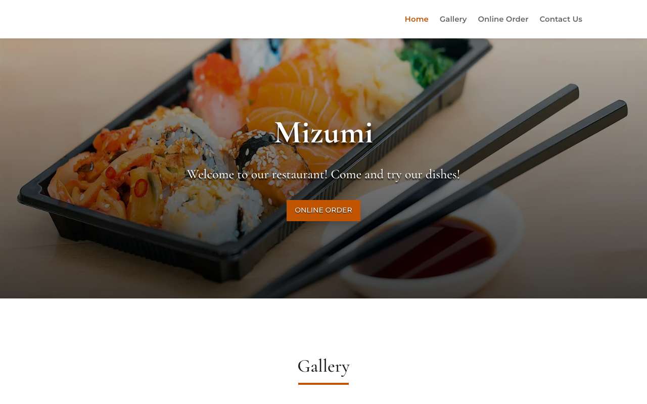 Mizumi Sushi & Steak