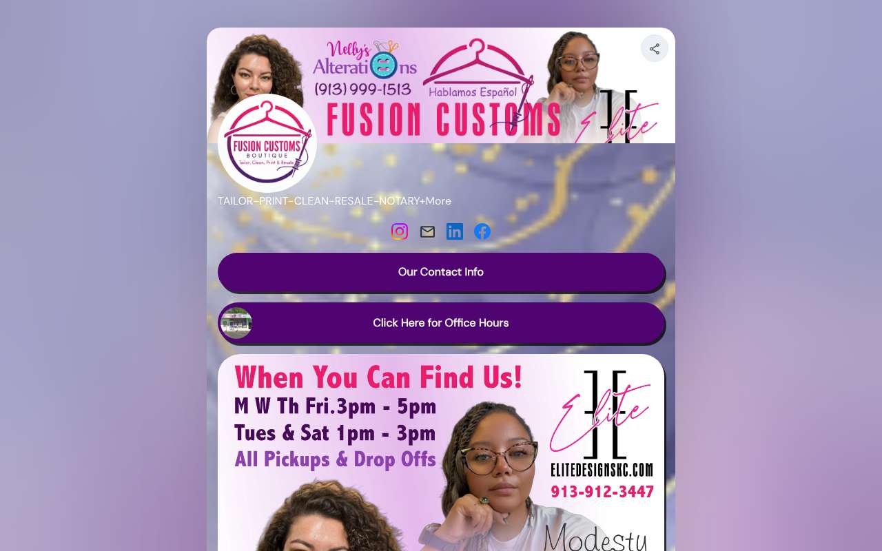 Nellys Alterations & Seamstress