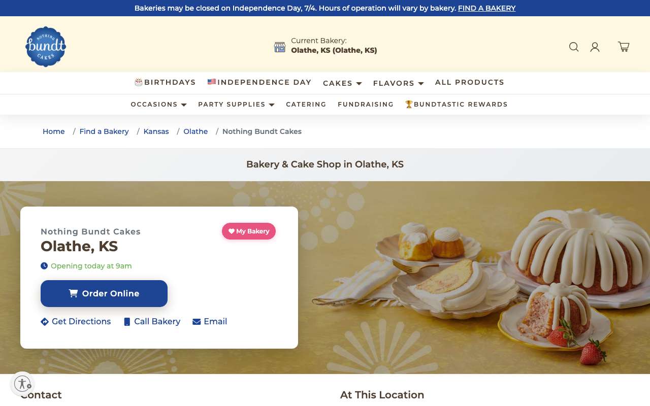 Nothing Bundt Cakes