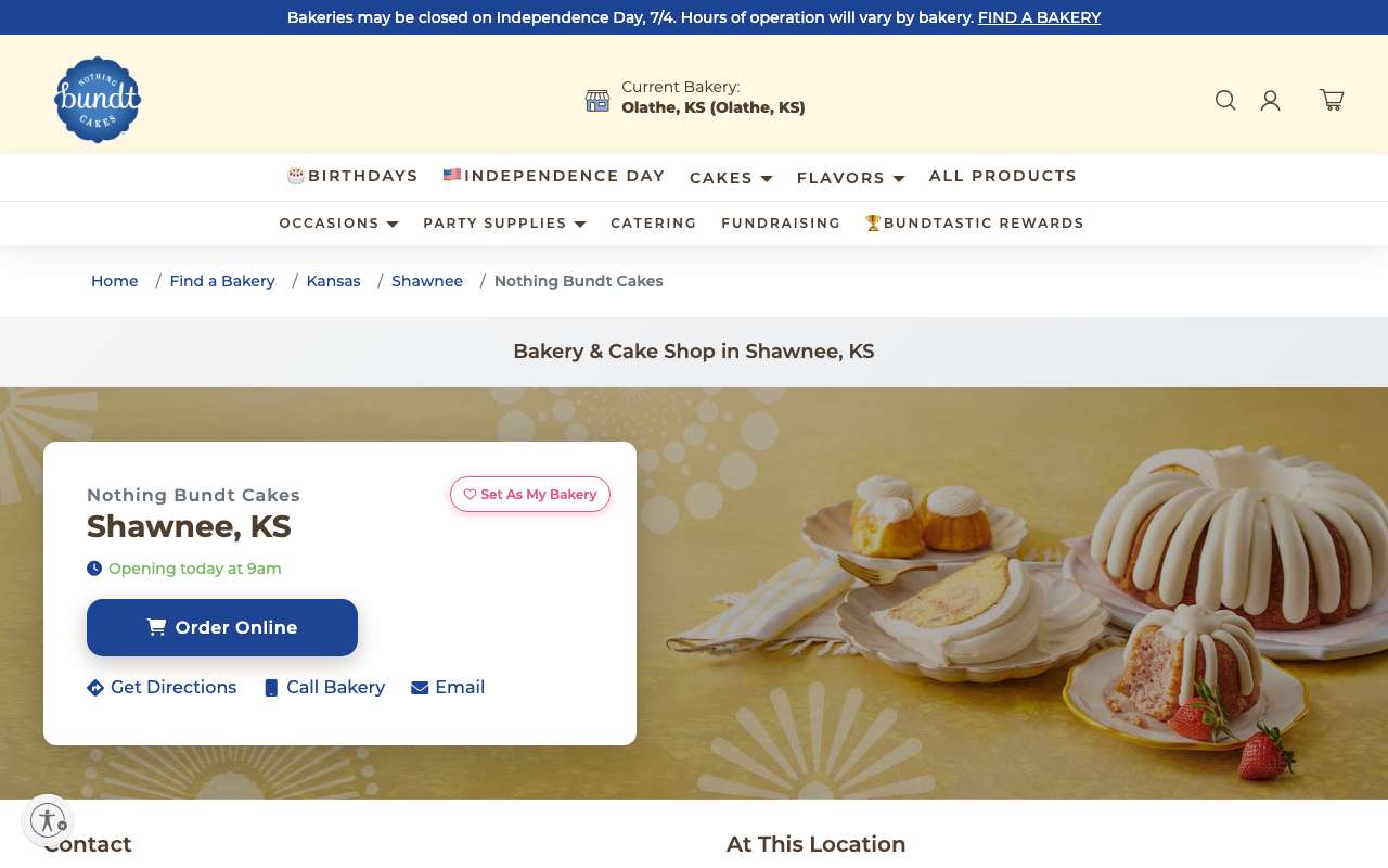 Nothing Bundt Cakes