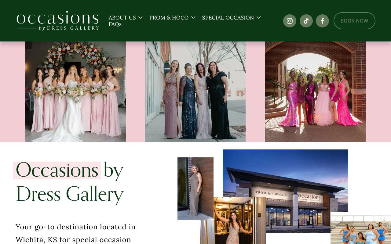 Occasions by Dress Gallery Prom and Formalwear Store