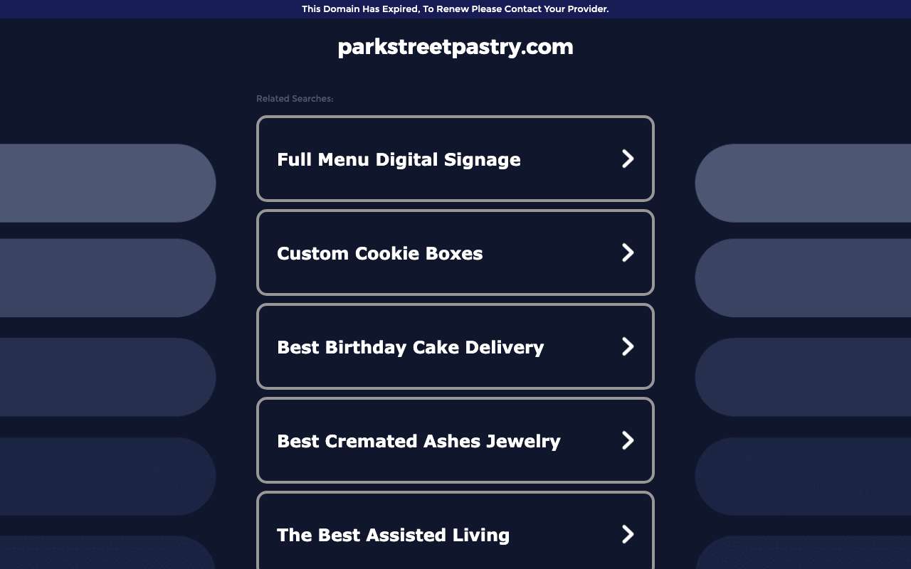Park Street Pastry