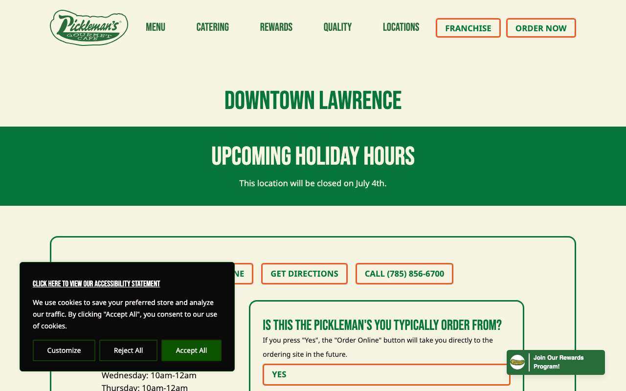 Pickleman's Gourmet Cafe