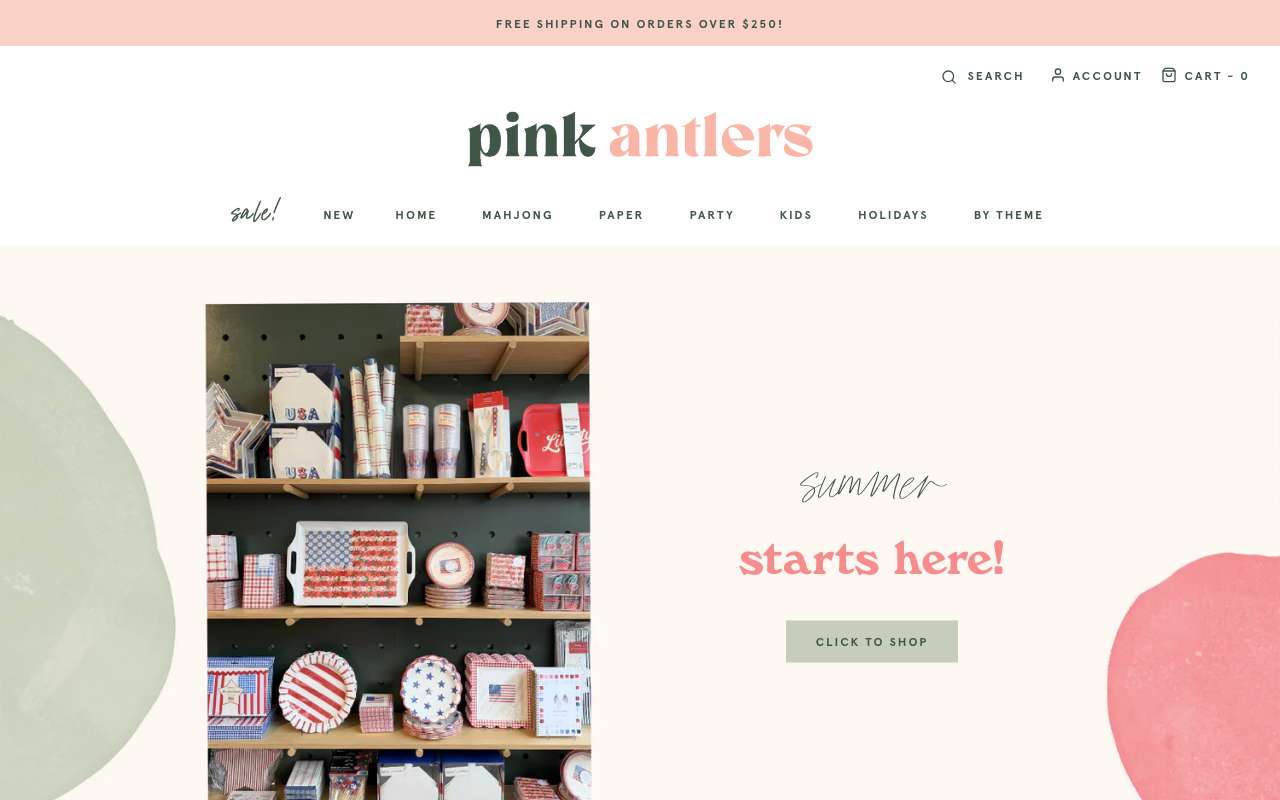 Pink Antlers
